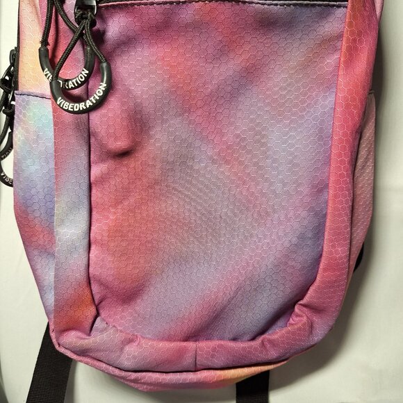Vibedration Hydration Backpack w/o bladder Multicolor/Pink washed out color-Used